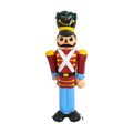 Christmas Inflatable PVC Toys Inflatable Santa Claus Decoration Gingerbread Man Nutcracker Christmas Eve Decoration