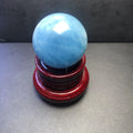 Wholesale High Quality Natural Aquamarine Sphere Healing Fengshui Crystal Gemstone Ball Folk Crafts for Home Decoration