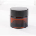Hot Selling Low Price Wholesale Luxury Glass Jars Amber Glass Jars with Lids for Cosmetic