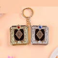 Catholic Religious Gold Silver Arabic Real Keychain Eid Mubarak Muslim Party Event Memorial Gift for Guests XJ0069