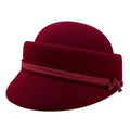 New Fashion Women's Hats Winter Retro Wool Felt Cloche Fedora Hat Beret cap