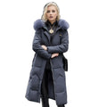 Womens Winter Coat 2023 Knee Length Slim Coats Winter Ladies Women Coat
