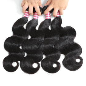 China Hair Vendor YesWigs 30 40 Inch Long Human Hair Bundles Wholesale Mink Brazilian Cuticle Aligned Hair Extension Body Wave