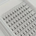 Factory Price 7D Short Stem Premade Fan Eyelashes Natural Premade Fans Volume Eyelashes Extensions