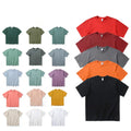 Wholesale High Quality 260g Combed Heavy Cotton t Shirt Oem logo Printing Embroidery logo Blank Plain Men T-shirt T-shirts