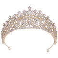 Wholesale Princess Tiaras Fashion Bride Crown Alloy Rhinestones Bridal Crown Wedding Hair Jewelry