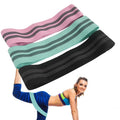Resistance Bands Loop Set of 3 Exercise Workout Fitness Yoga Booty Hip Band