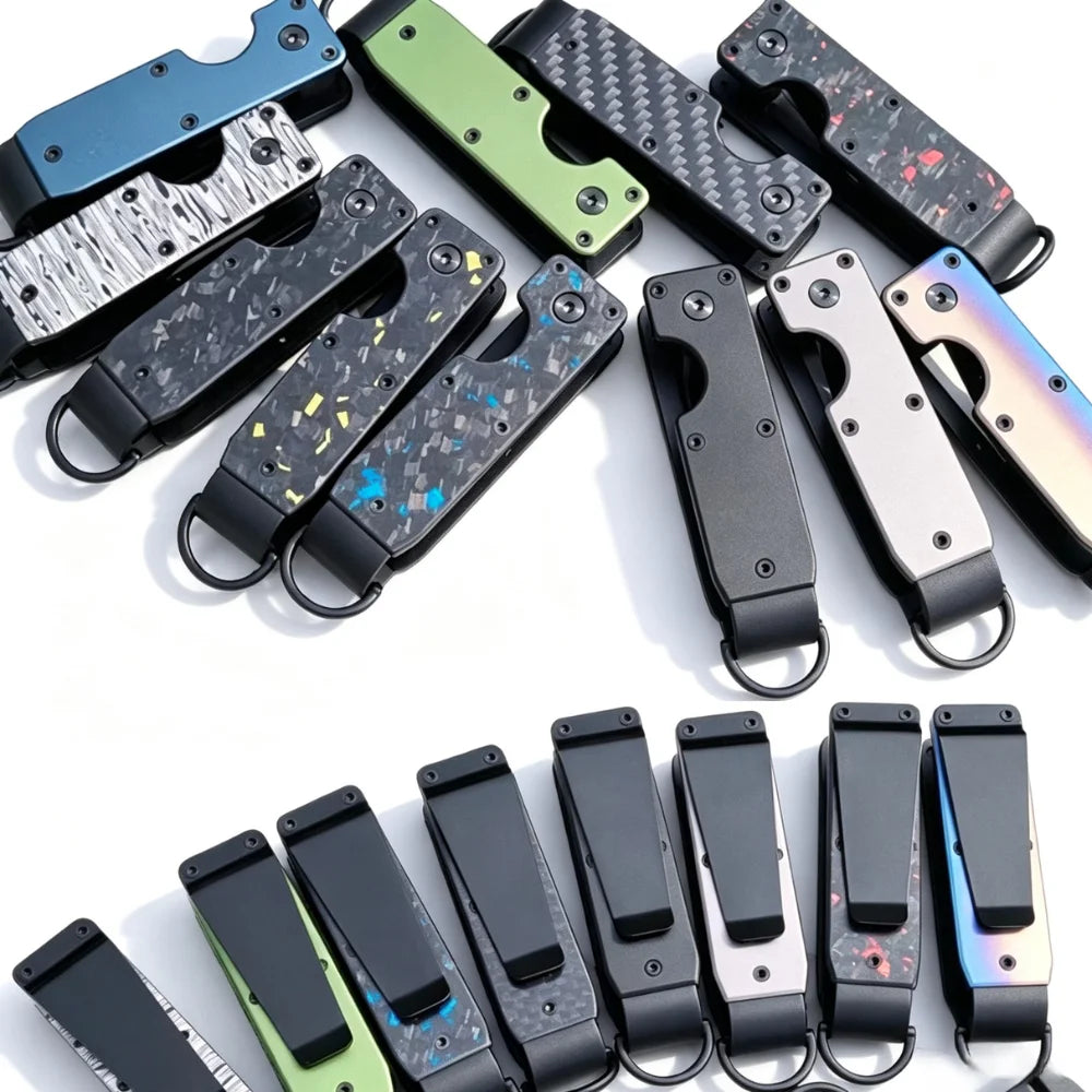 2026 New Key Chain for Key Case Cover Shell Car Key Cover Protective Holder Accessories Forged Carbon Keycase Card Holder MegaBDM
