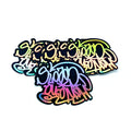 Embossed Hologram Label with Custom Stickers  logo