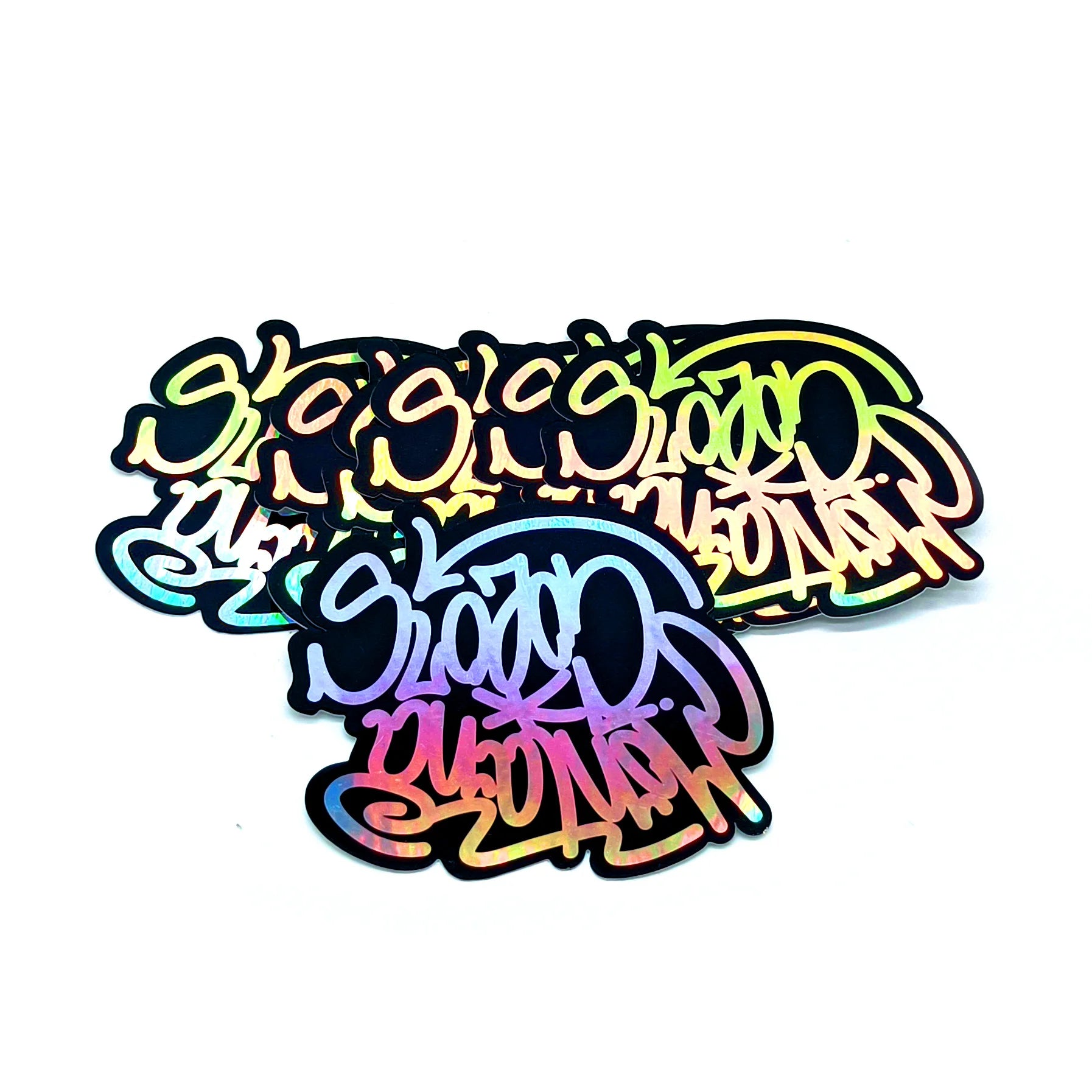 Embossed Hologram Label with Custom Stickers  logo