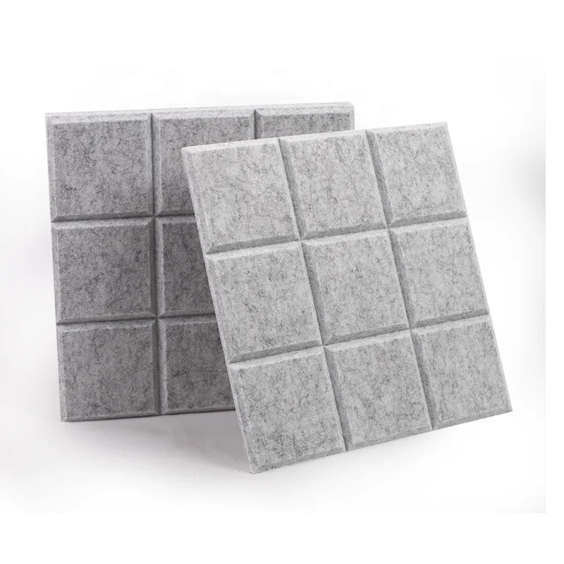 9mm Thickness Polyester Sound Absorber Acoustic Ceiling Pet Felt Wall Panels