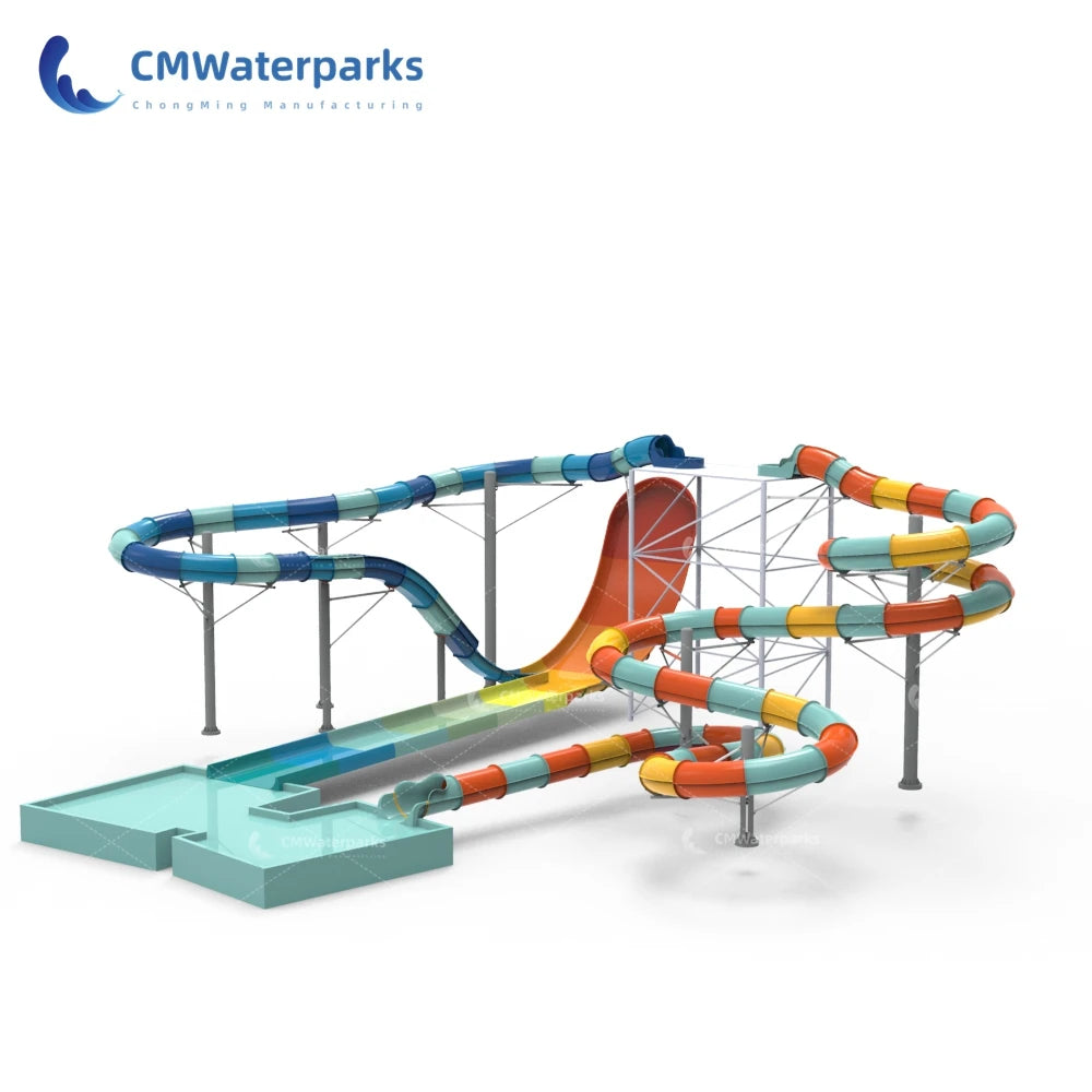 CMWaterparks Customizable Water Slide for Commercial Kids Fun Amusement Park