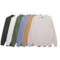 Custom LOGO OEM & ODM Men Cable Sweater Pullover Long Sleeve Crew Neck Knitted Sweater Winter Custom Sweater Men