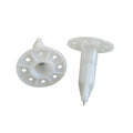 New Type HDPE Plastic Insulation Fastener Smooth Shank External Wall Insulation Nail Heat Insulators Materials Fastening Nail