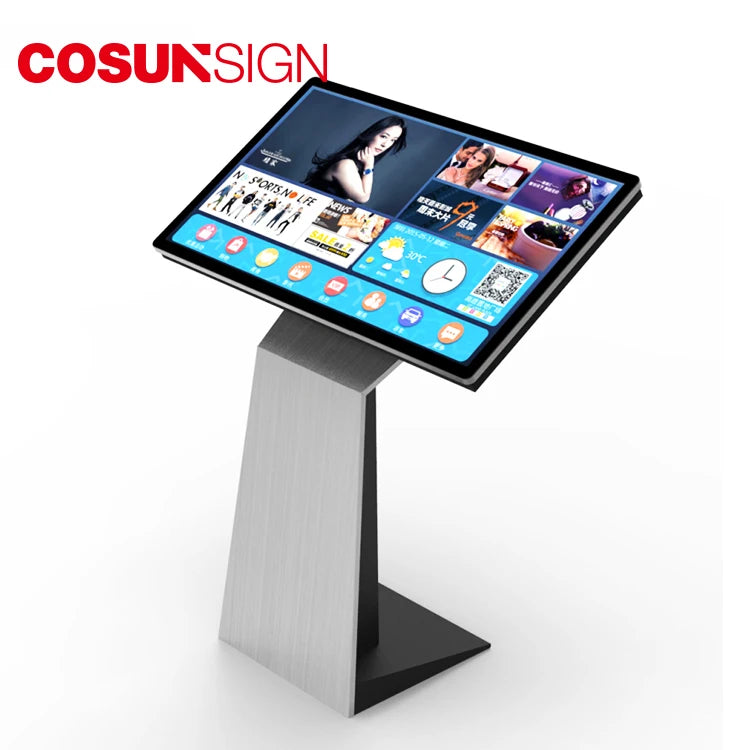 For Floor Standing 32inch Touchscreen LCD Digital Signage Kiosk for Retail Store & Shopping Mall