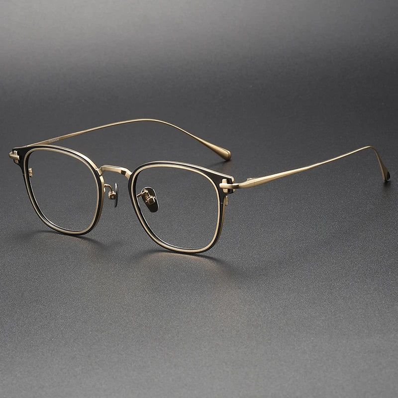 CS-skoll New Japan Japanese 100% Handmade Pure Acetate Titanium Optical Luxury Top Quality Eyeglasses Frames