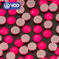 VDD SS6-SS30 286 M Rose Glass Rhinestones Crystal Hotfix Flatback Strass Stones for Garment Decorations Clothes Accessories