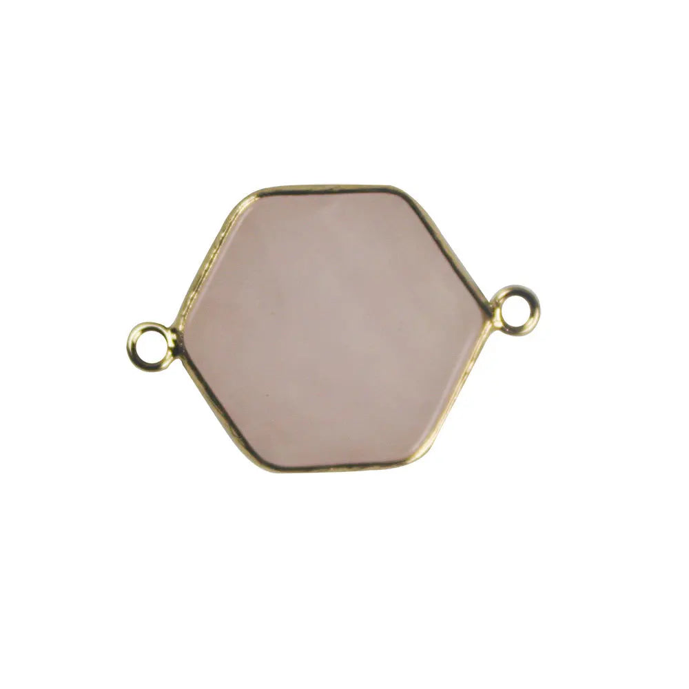 Hongzhuo New Crystal Crafts Wholesale natural crystal Rose quartz healing stone aura pillar necklace colorful electroplated crystal point pendant Jewelry