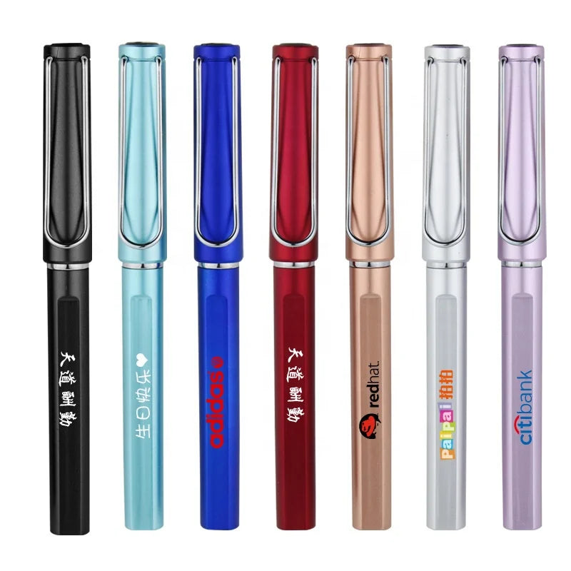Customized LOGO Advertising Signing Pen Plastic Gel Pen for Business Gift