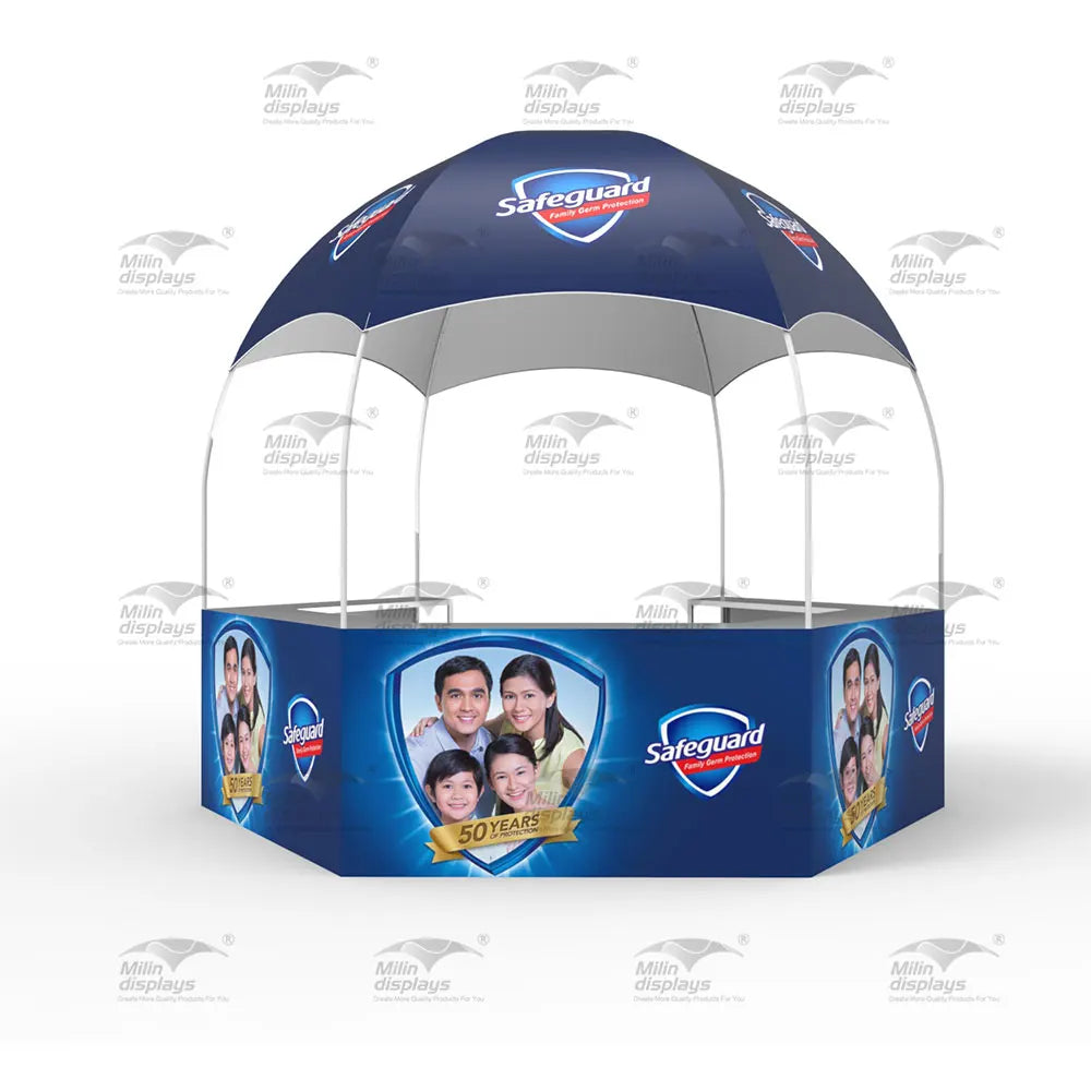 Hot Sales Advertising Promotion Dome Tent  Counter Top  Outdoor 3X3 m Kiosk Booth Tent for Foods Sale  Event