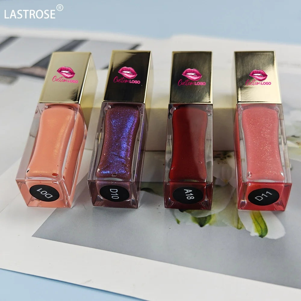 OEM Velvet Luxury Gold Tube Lip Gloss Waterproof Non-Sticky Cup Lip Gloss Long-Lasting | Luxury Lip Care Cosmetic