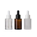 30ml  Luxury Clear Brown Dropping Glass Bottle Crystal Glass Perfume Bottle