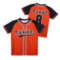 Custom Sublimation Print Team Name Number Men's Baseball Shirt Hip Hop Sportswear Baseball Uniform Set Quick Dry Baseball Jersey