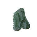 Huiying Facial Body Beauty Care Moss Agate Gua Sha Board Green Crystal Jagged square Shape Massage Stones for Good Body