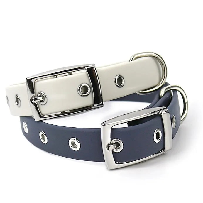 Wholesale Stocked Pvc Dog Collar Perro Blue Collar Leash Set