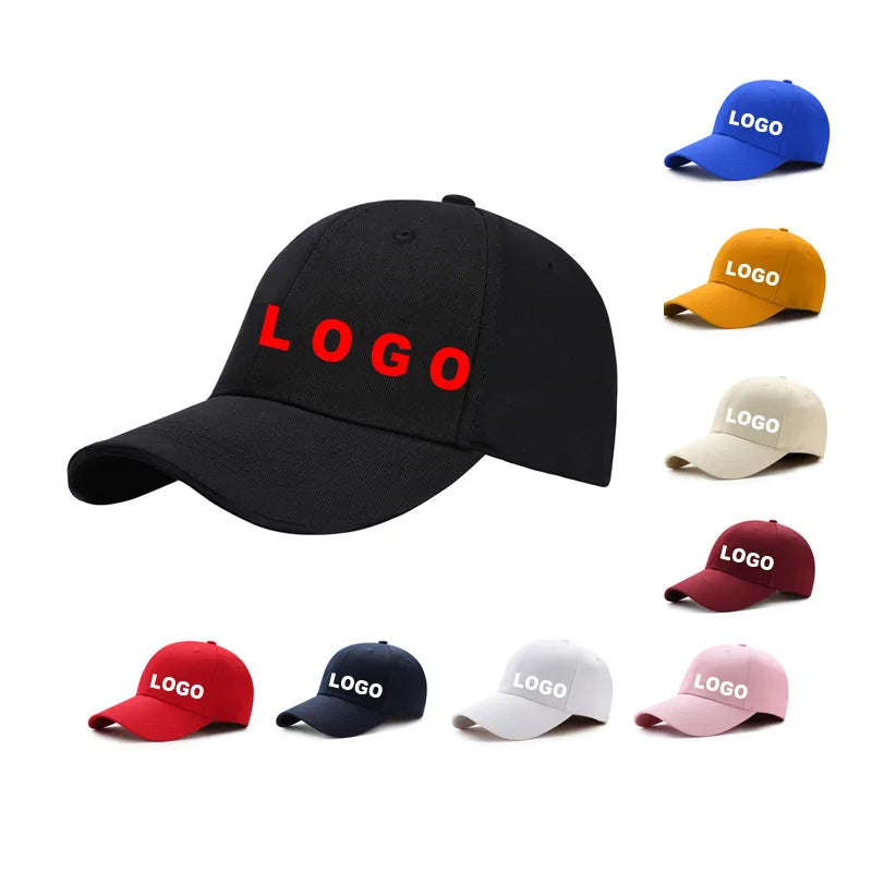 HT-0058 Wholesale Running Men Embroidery Visor Customized logo Snapback Sports Women Hats 6 Panel Baseball Custom Caps