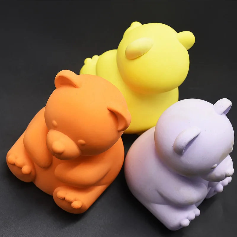 Bakers Hugger Bear Shape Aromatherapy Plaster Silicone Mold