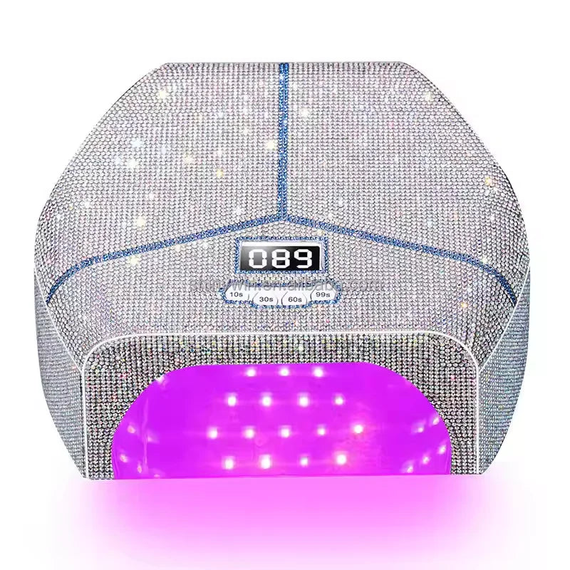 Best Sales New Design High Power Professional 180W Pro Cure LED Nail Lamp With Rhinestone