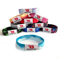 Factory Wholesale Elastic Polyester Reusable RFID Bracelet Wristband Customized Fabric Sports Wristband NFC