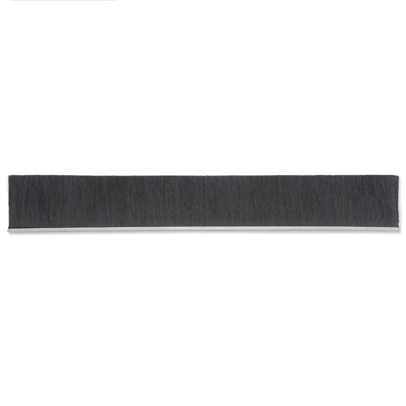 Industrial Brush Hard PBT Bristle Strip Brush for Machine Cabinet Floor and Wall Cleaning & Dustproof OEM Customizable