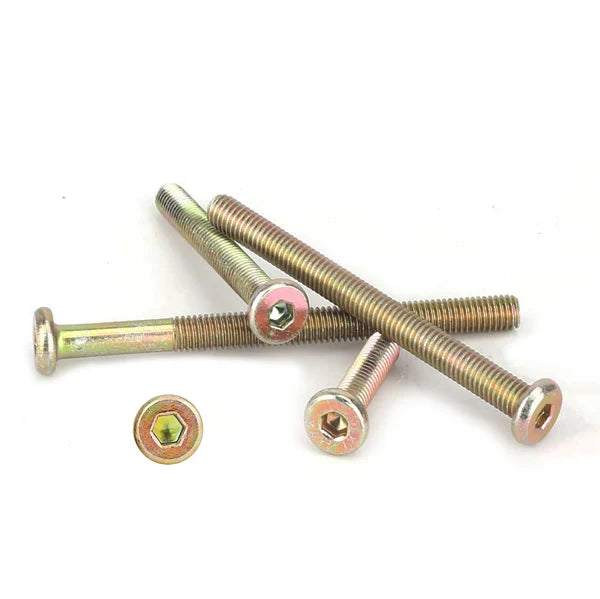 Customized Made Furniture Chrome Round Head Joint Connector Bolts Galvanized Screw M6 M8 Hexagon Bolts