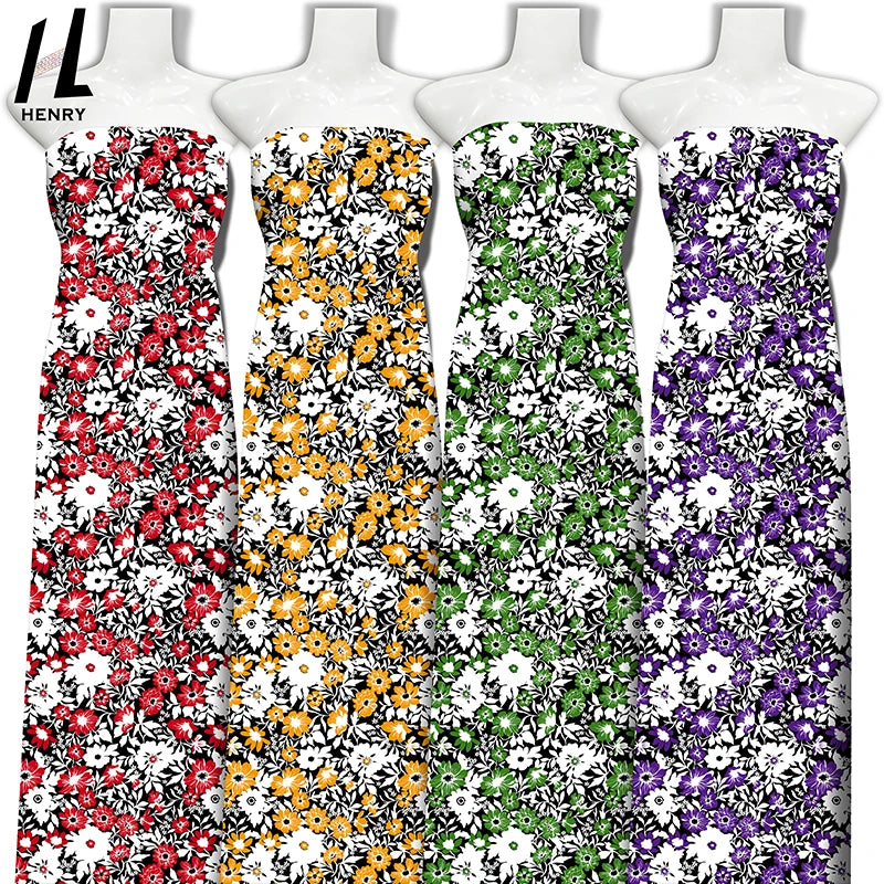 Factory Price Custom Design Indonesia Arabic Style Muslim Abaya Floral Printed 100% Viscose 40S Rayon Spun Fabric for Dress