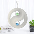 Factory Price 25cm Wind Spinner Stainless Steel Stereo Rotating Metal Wind Chime Garden Decorations Hanging Windchimes