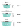IVYPET Custom Logo Stainless Steel Pet Feeding Metal  Dog Pet Bowl