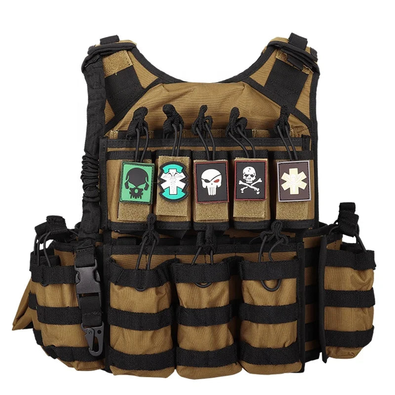 YAKEDA Modular Chaleco Tactico Plate Carrier Tactical Vest Tactico Gear Colete Tatico Molle Tactical Vest Tactical Equipment