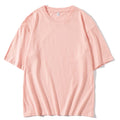 Top Drop Shoulder Pullover and Shorts Women 200gsm Cotton Oversized T Shirt