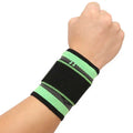 Nylon Breathable Wrist Supports Belt Sports Fitness Compression Wristband Wraps Sleeve for Sprain Relief