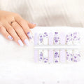 Newest 2026 Factory  Price Beautiful Girls Nail Wraps in Stickers & Decals  Christmas Nail Polish Stickers