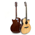 S-714C Geake 40 Inch Acoustic Guitar High Quality Rosewood Bone Mahogany Solid All Materials OEM ODM GA Shape Wholesale