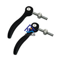 Reusable SS303 Red Electrostatic Spraying Adjustable 20MM Handle Clamping Levers With Eccentrical Cam