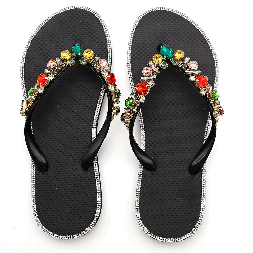 Womens Flip Flops in Good Shape Outsole Summer Flip Flops