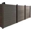 WPC Outdoor Wood Plastic Composite Wallboard Fence Fireproof