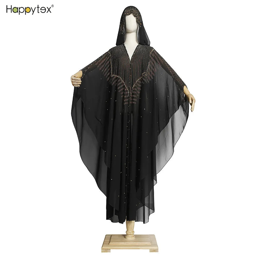 Personalized Solid Ethnic Style Robe Lslamic Khimar Jilbab Hijab Ramadhan Eid Abaya Women Muslim Dress Prayer Garment Dress