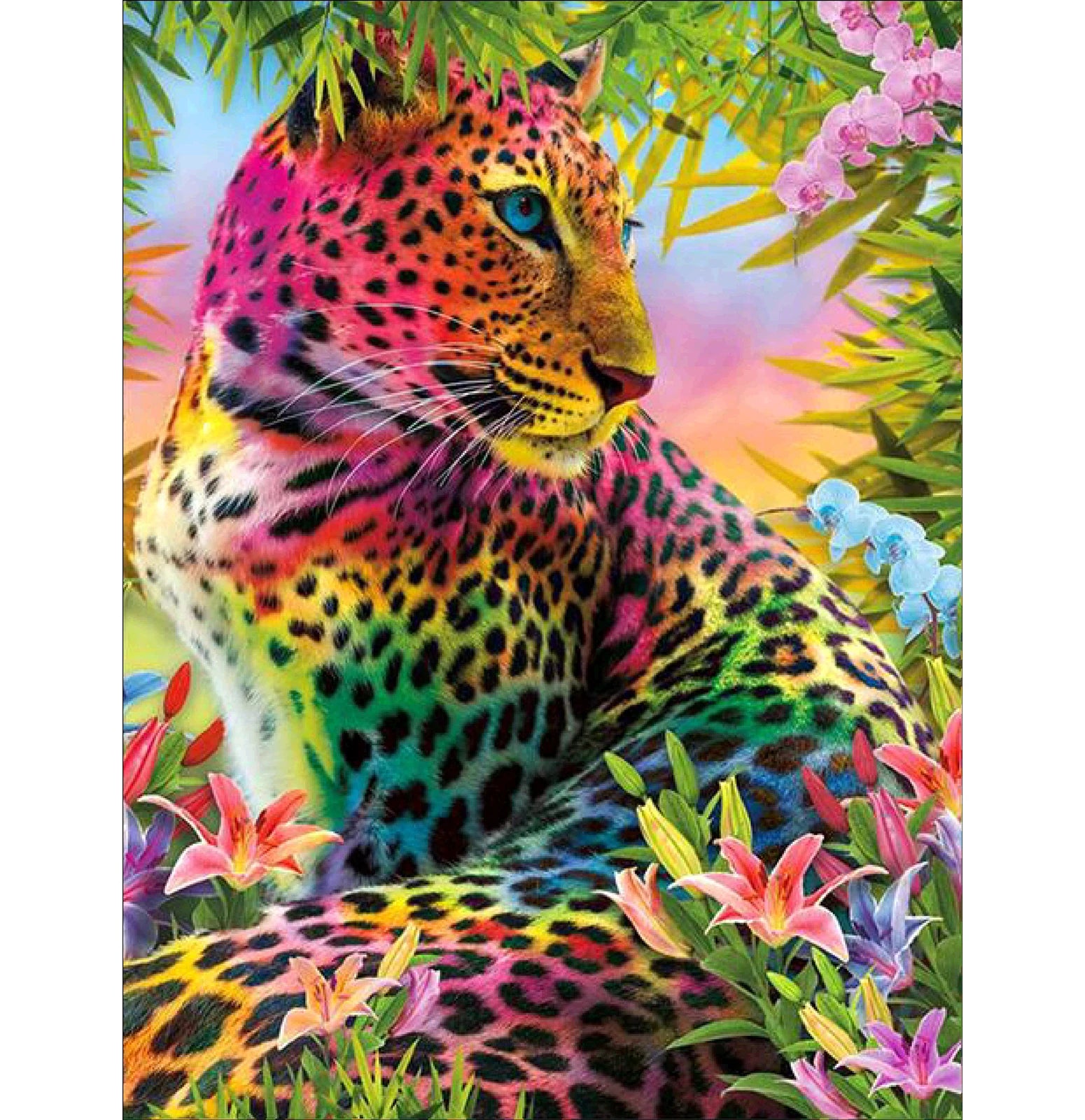 Ready to Ship 5D DIY Diamond Painting Kit Full Drill Embroidery Animal Scenery Landscape Flower Cartoon Style Printed on Sale