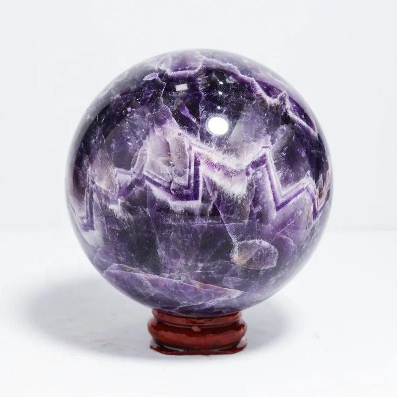Crystals Healing Stones Ball Dream Amethyst Sphere Towers Reiki Stone Crafts  for Meditation