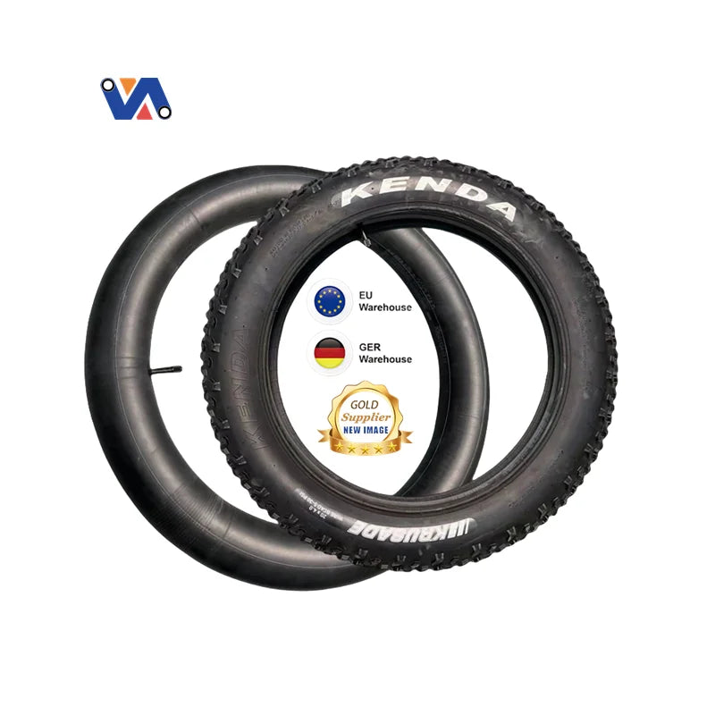 New Image EU Warehouse Top Fashion 20X4.0 Inch Electric Bicycle BMX Fat Tire Explosion-Proof Shock Absorbing Inner Tube E-bike